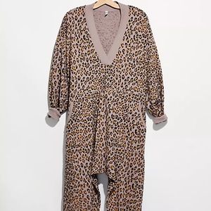 B05 New Free People Printed Just Because Romper